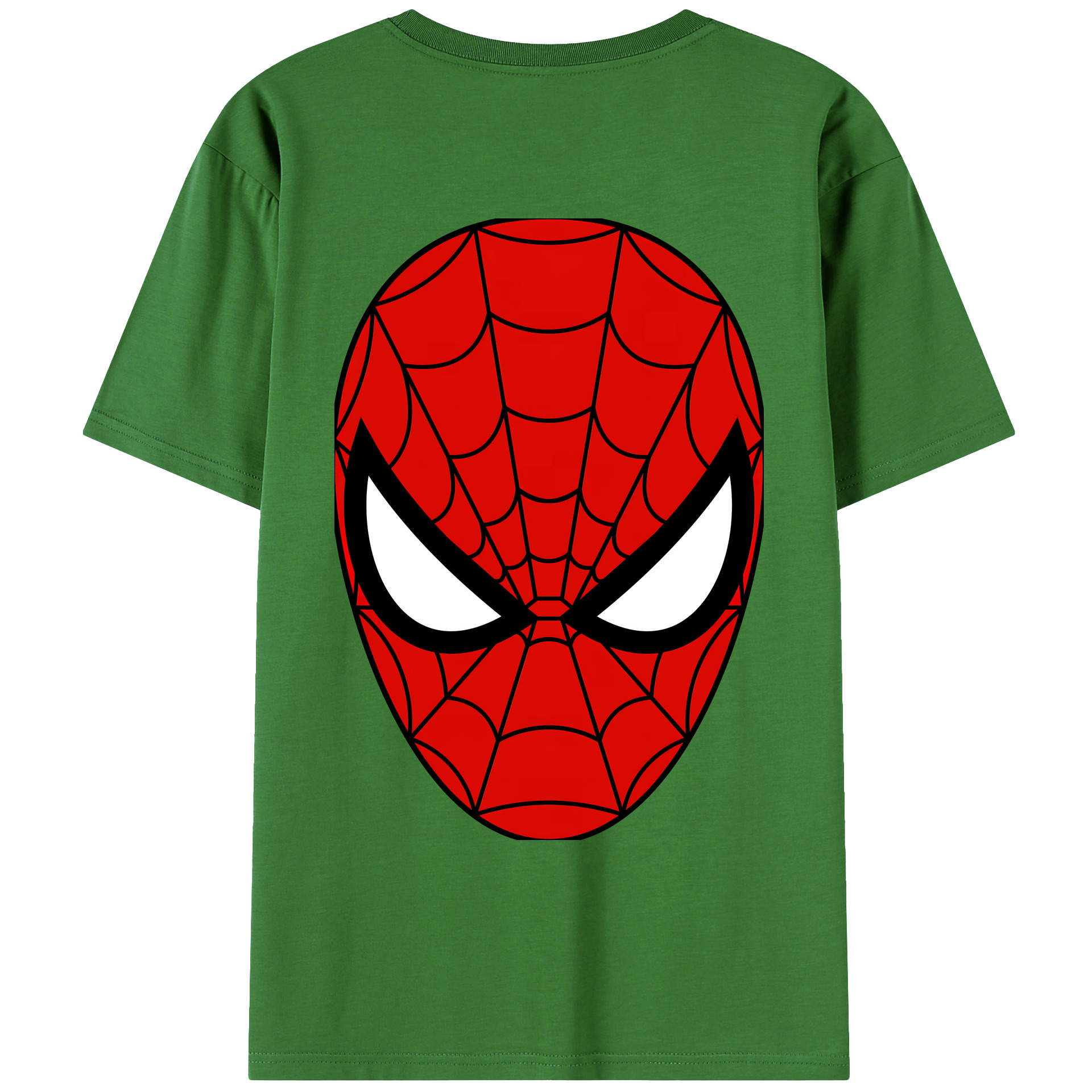 （画像用） Spider Man スパイダーマン レディース半袖Tシャツ(バックプリント)